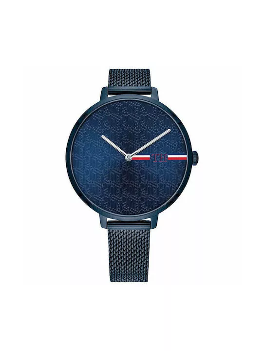 Tommy Hilfiger - Alexa Ρολόι 38mm με Μπλε Μεταλλικό Μπρασελέ
