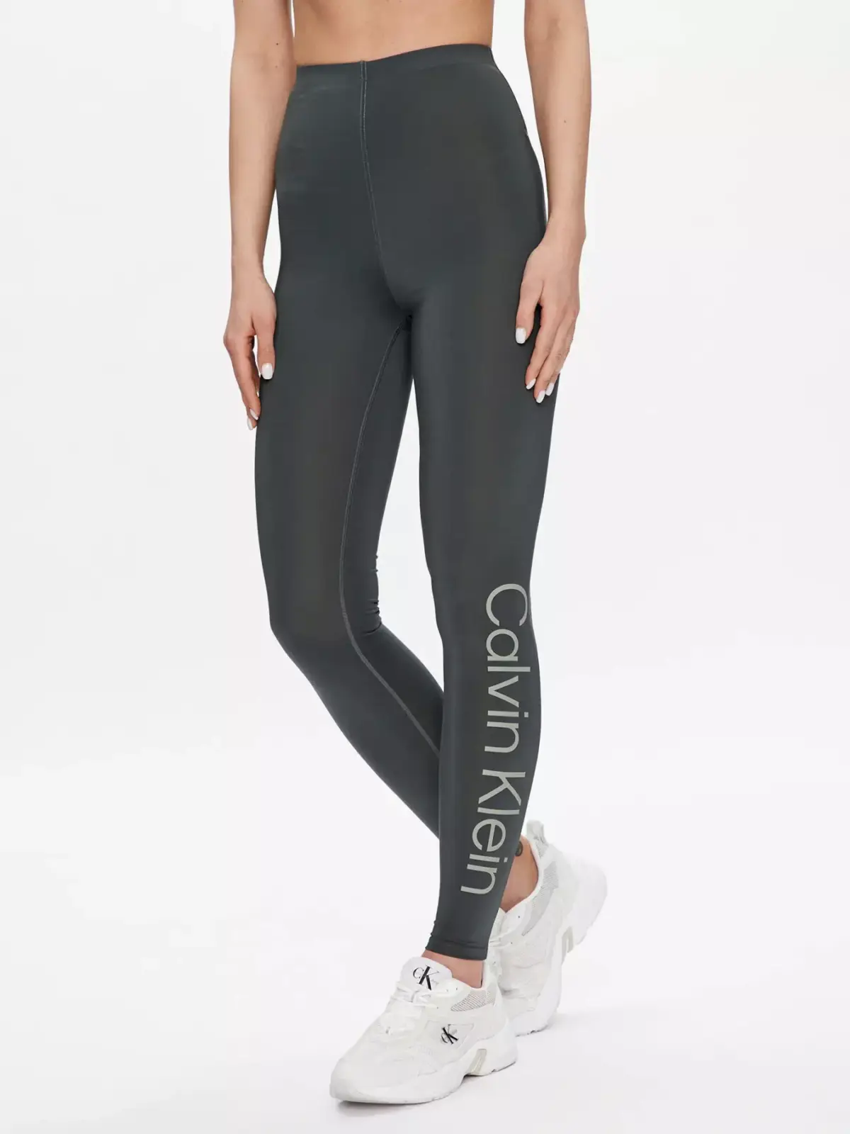 Calvin Klein - Γυναικείο Μακρύ Κολάν 00GWS3L602-LLZ Πράσινο