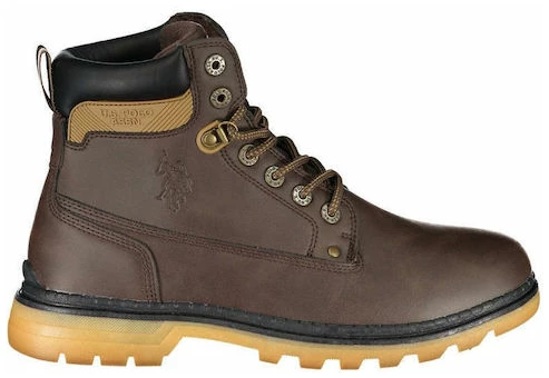 U.S. Polo Assn. - Ανδρικά Μποτάκια Polo Ziggy ZIGGY002M/CU2-DBR001 Καφέ
