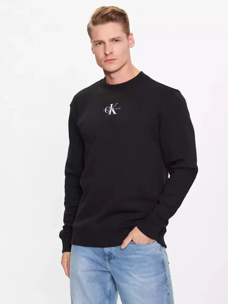 Calvin Klein - Ανδρικό Φούτερ J30J323434-BEH Μαύρο
