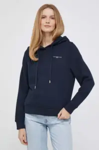 tommy hilfiger Γυναικείo Φούτερ με Κουκούλα 1985 collection hoody ww0ww40274 dw5 Μπλε Σκούρο