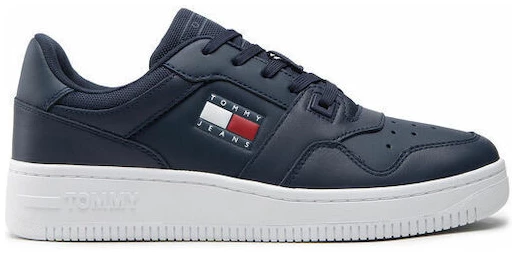 Tommy Hilfiger - Retro Basket Ανδρικά Sneakers EM0EM00955-C87 Μπλε Ναυτικό