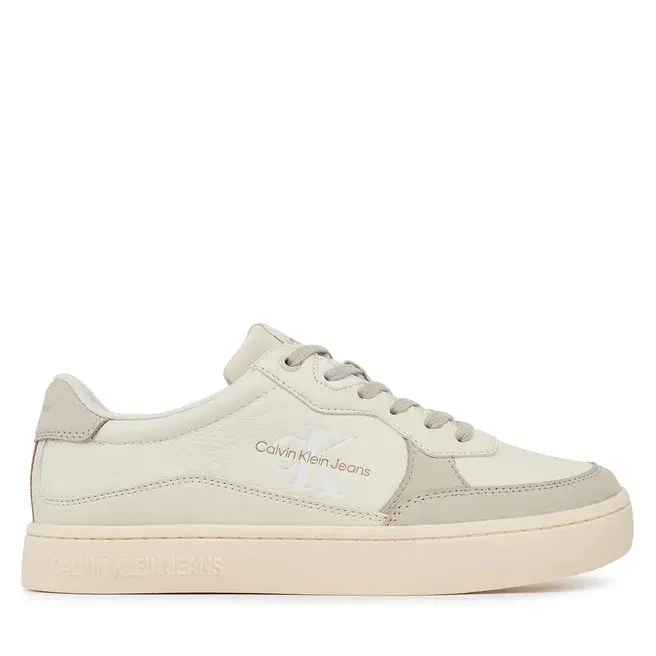 Calvin Klein - Ανδρικά Sneakers Classic Cupsole Low Lth Ml Fad YM0YM00885-0GF Λευκό