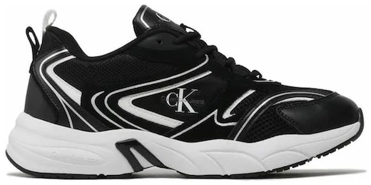 Calvin Klein - Ανδρικά Sneakers Retro Tennis Su-Mesh wN YM0YM00589-0GM Μαύρο