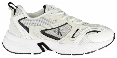 Calvin Klein - Γυναικεία Sneakers Retro Tennis Su-Mesh wN YW0YW00891-01W Λευκό