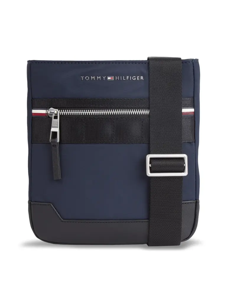 Tommy Hilfiger - Th Elevated Ανδρική Τσάντα Στήθους AM0AM11570-DW6 Μπλε Ναυτικό