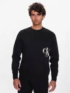 calvin klein Ανδρικό Φούτερ j30j322885 beh Μαύρο