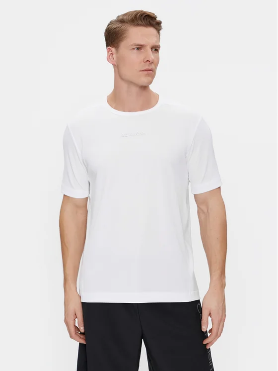 Calvin Klein - Performance Ανδρικό T-shirt Regular Fit 00GMS4K159-YAA Λευκό