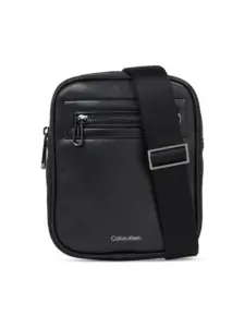 calvin klein Ανδρική Τσάντα Ώμου / Χιαστί elevated con reporter s repre k50k510853 01i Μαύρο