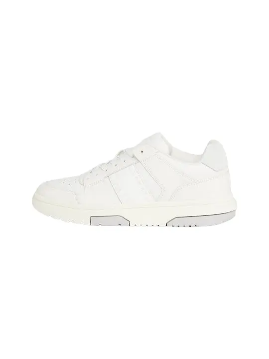 Tommy Hilfiger - Δερμάτινα Γυναικεία Sneakers Tjw Skate Sneaker Ltr EN0EN02423-YBI Μπεζ