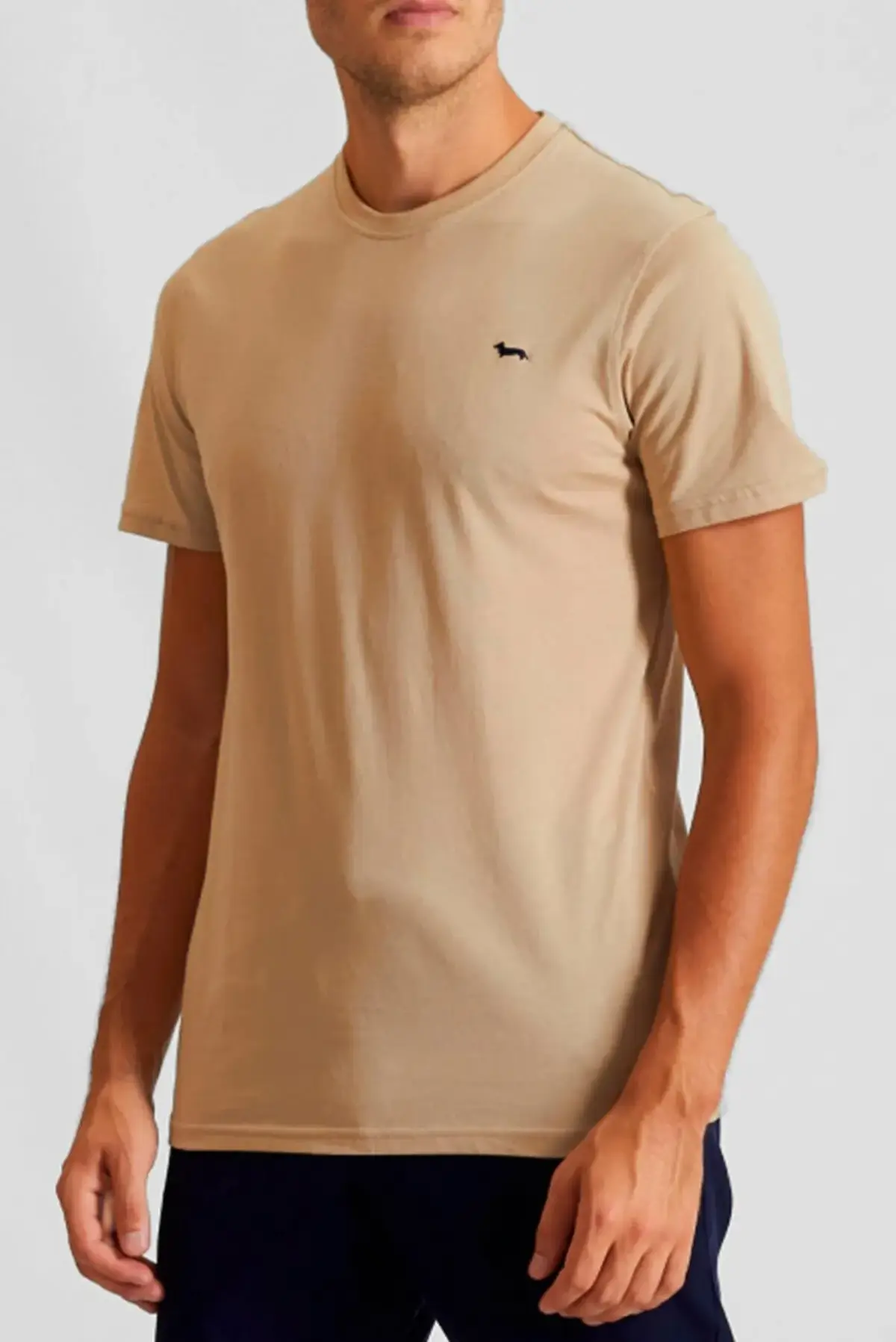 Harmont & Blaine - Ανδρικό T-shirt Κοντομάνικο INK001021223-226 Μπεζ