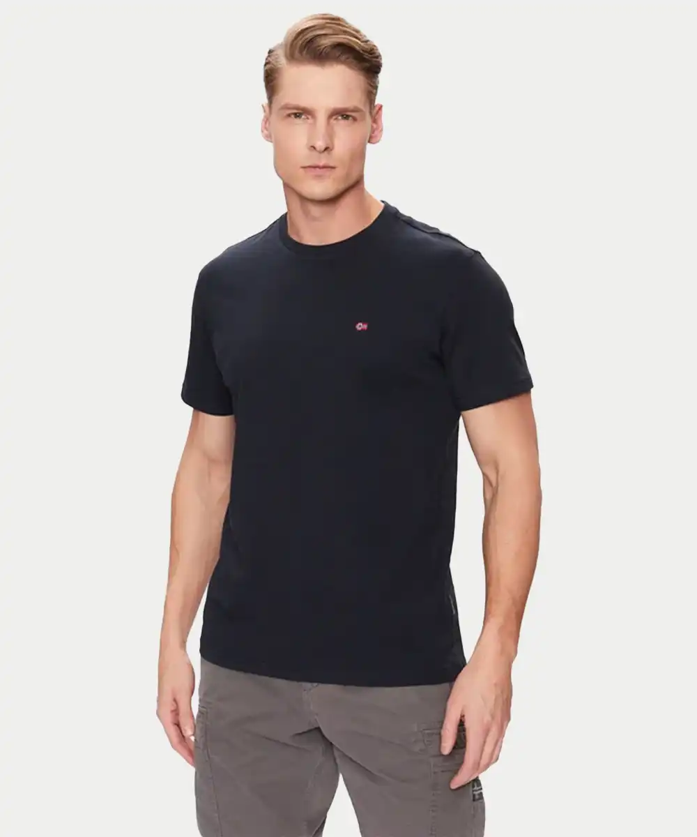 Napapijri - Ανδρικό T-shirt Salis Ss Sum Regular Fit NP0A4H8D-176 Μπλε Σκούρο