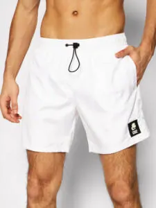 karl lagerfeld Ανδρικό Μαγιό Σορτς kl21mbm01 white Λευκό
