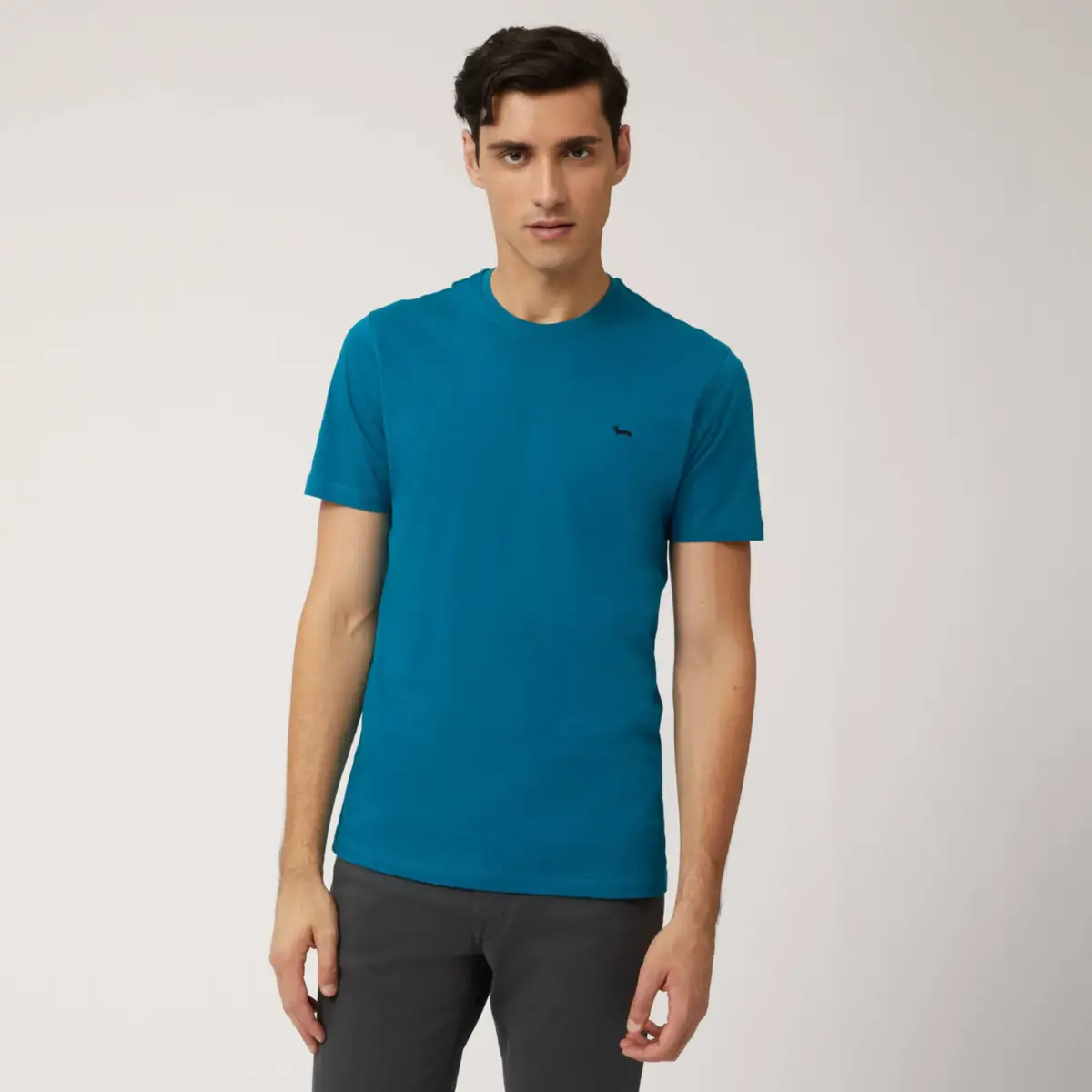 Harmont & Blaine - Ανδρικό T-shirt Κοντομάνικο INK001021223-830 Μπλε