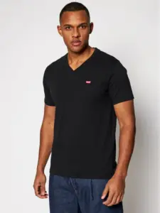 levi's Ανδρικό t shirt με Λογότυπο 85641 0001 Μαύρο