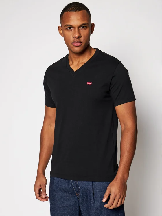Levi's - Ανδρικό T-shirt με Λογότυπο 85641-0001 Μαύρο