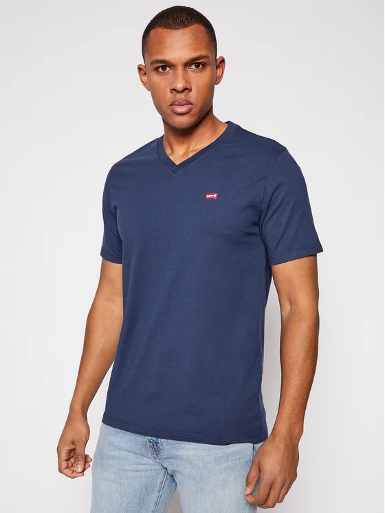Levi's - Ανδρικό T-shirt με Λογότυπο 85641-0002 Μπλε Ναυτικό