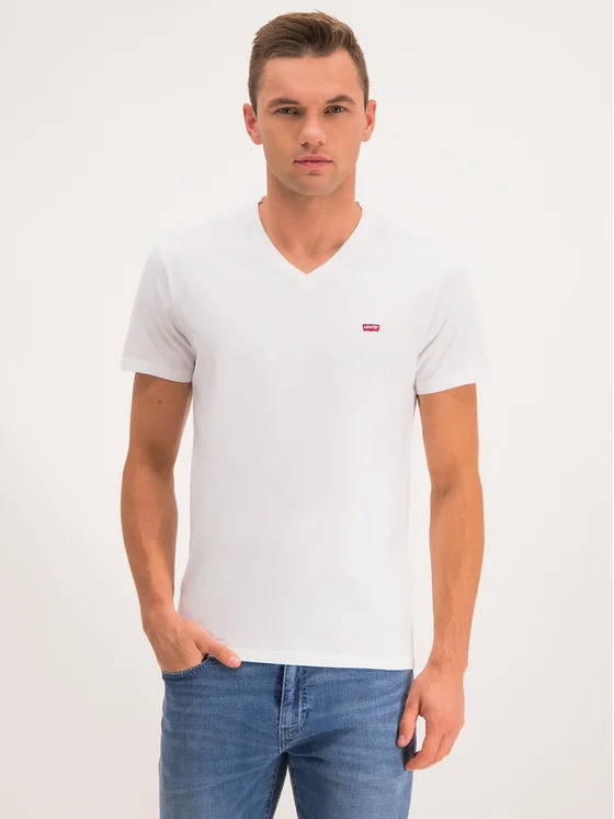 Levi's - Ανδρικό T-shirt με Λογότυπο 85641-0000 Λευκό
