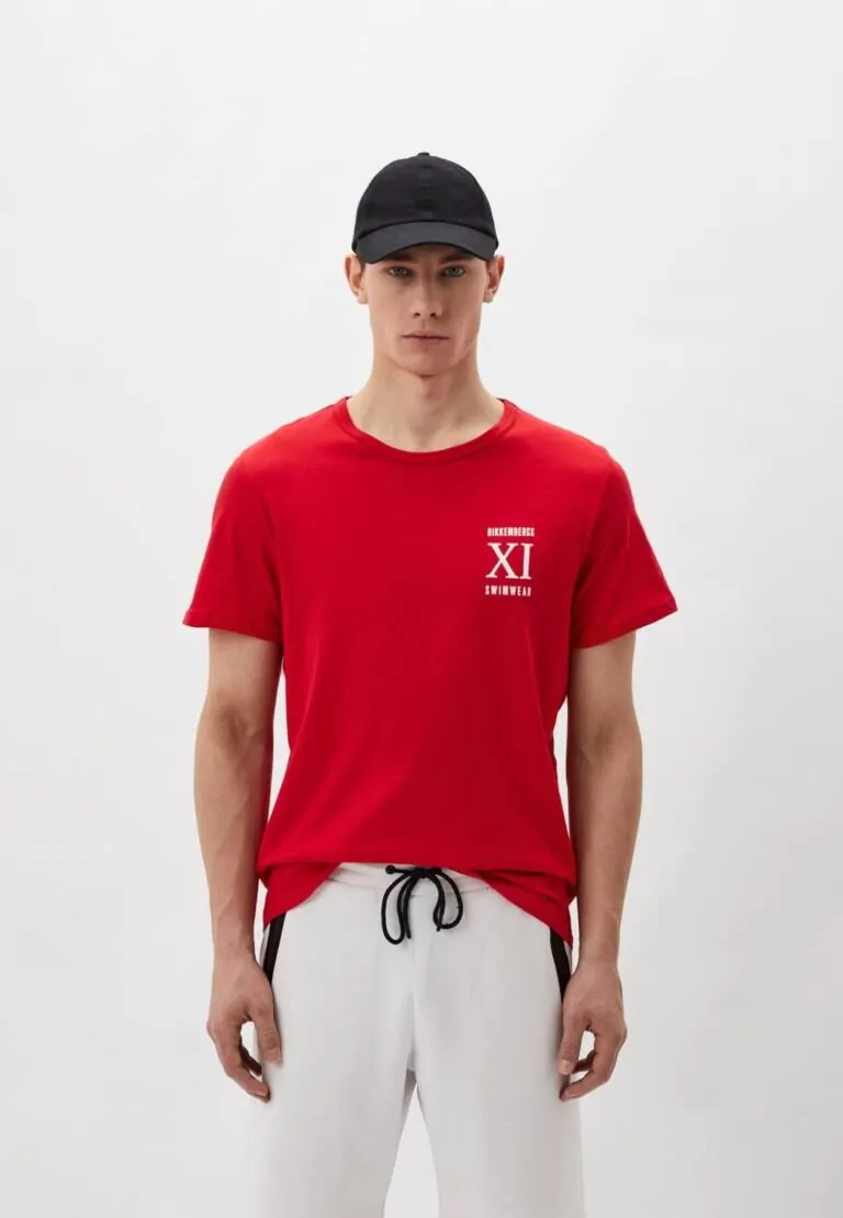 Bikkembergs - Ανδρικό T-shirt Κοντομάνικο BKK1MTS05-RED Κόκκινο