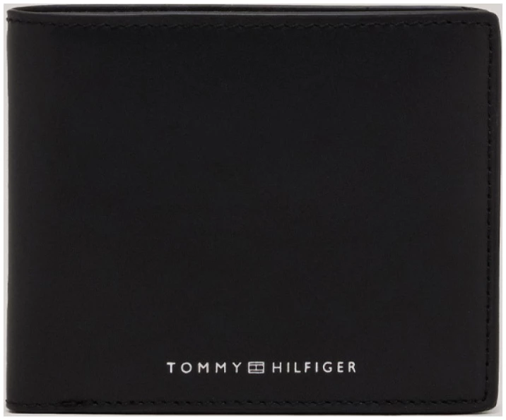 Tommy Hilfiger - Δερμάτινο Ανδρικό Πορτοφόλι AM0AM11872-BDS Μαύρο