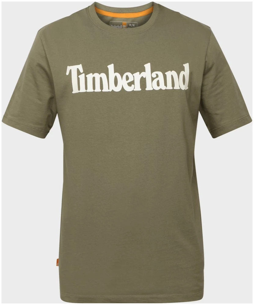 Timberland -  Ανδρικό T-shirt με Λογότυπο TB0A2BRN-590 Λαδί