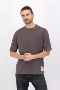 Jack & Jones - Jorwash Ανδρικό T-shirt 12222791 Καφέ