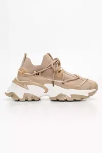 Luigi - Γυναικεία Sneakers Κάλτσα σε Συνδιασμό Χρωμάτων 3541314 Καφέ