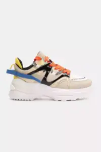 Luigi - Γυναικεία Sneakers σε Συνδυασμό Χρωμάτων 3834302 Μπεζ