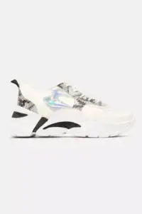 Luigi - Γυναικεία Sneakers σε Συνδυασμό Υλικών & Χρωμάτων 3878304 Λευκό