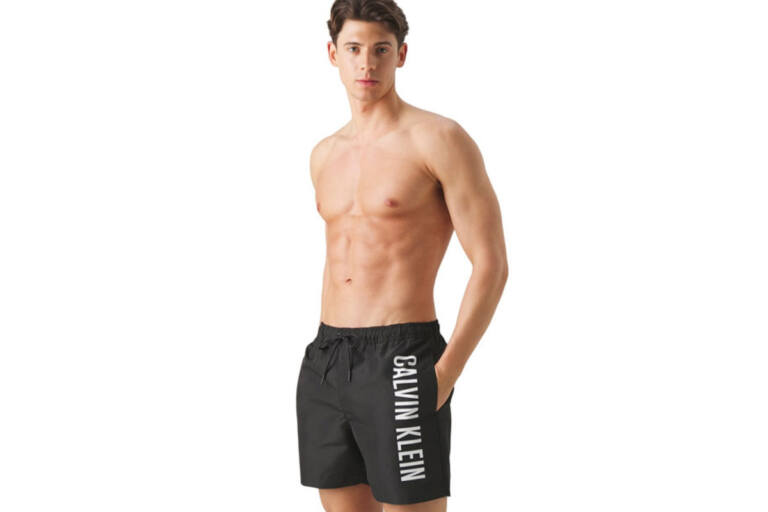 Calvin Klein - Ανδρικό Μαγιό Σορτς KM0KM01004-BEH Μαύρο