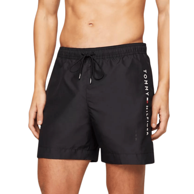 Tommy Hilfiger - Ανδρικό Μαγιό Σορτς UM0UM03258-BDS Μαύρο