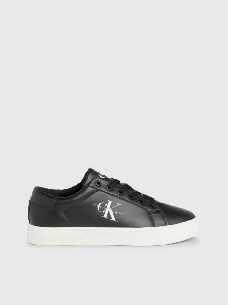 Calvin Klein - Ανδρικά Sneakers Classiccuplowlaceup Lth Ml YM0YM00491-BDS Μαύρο