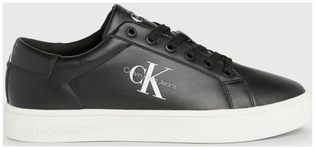 Calvin Klein - Ανδρικά Sneakers Classiccuplowlaceup Lth Ml YM0YM00491-BDS Μαύρο