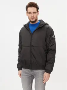 Calvin Klein - Ανδρικό Χειμωνιάτικο Μπουφάν J30J323462-BEH Μαύρο