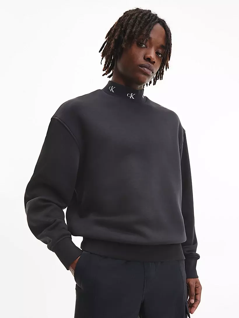 Calvin Klein - Ανδρικό Φούτερ J30J322538-BEH Μαύρο