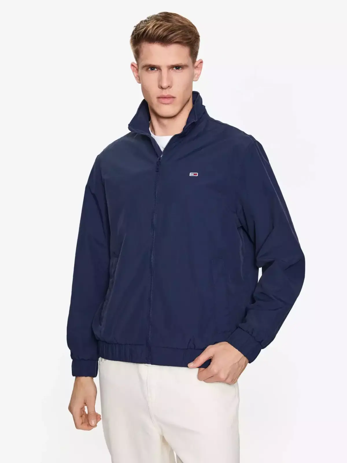 Tommy Hilfiger - Ανδρικό Μπουφάν Αντιανεμικό DM0DM15916-C87 Μπλε Ναυτικό