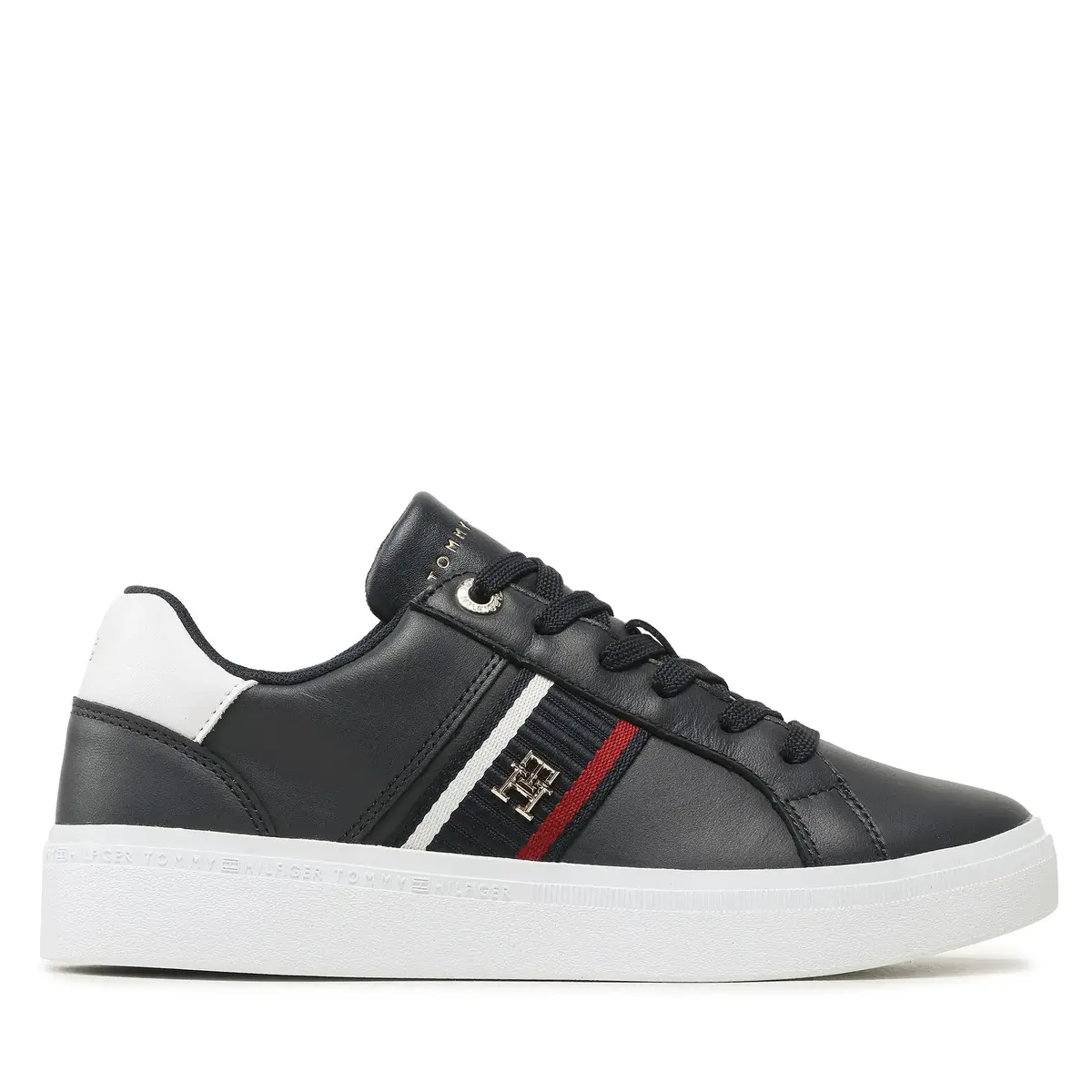 Tommy Hilfiger - Γυναικεία Sneakers Corp Webbing FW0FW07379-DW6 Μπλε