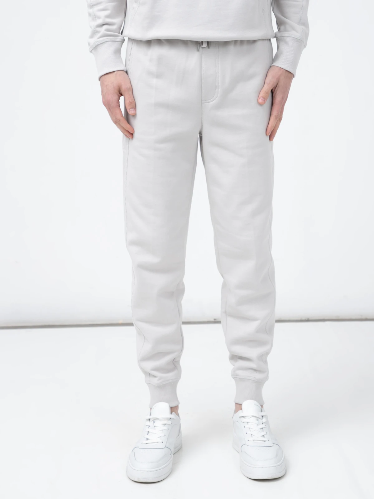 Calvin Klein - Παντελόνι Φόρμας με Λάστιχο J30J319931-P06 Γκρι