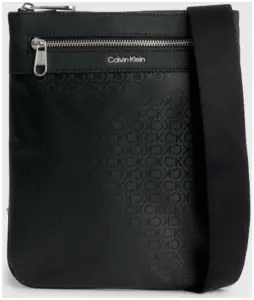Calvin Klein - Ανδρική Τσάντα Ώμου / Χιαστί K50K510538-01N σε Μαύρο χρώμα