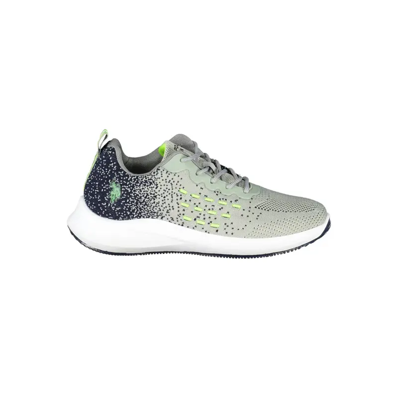 U.S. Polo Assn. - Ανδρικά Sneakers SPEEDY001M3T1-LGR-BLU03 Γκρι