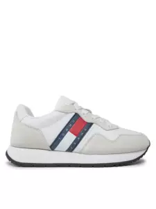 Tommy Hilfiger - Γυναικεία Sneakers Tjw Eva Runner Mat Mix Ess EN0EN02510-YBS Λευκό