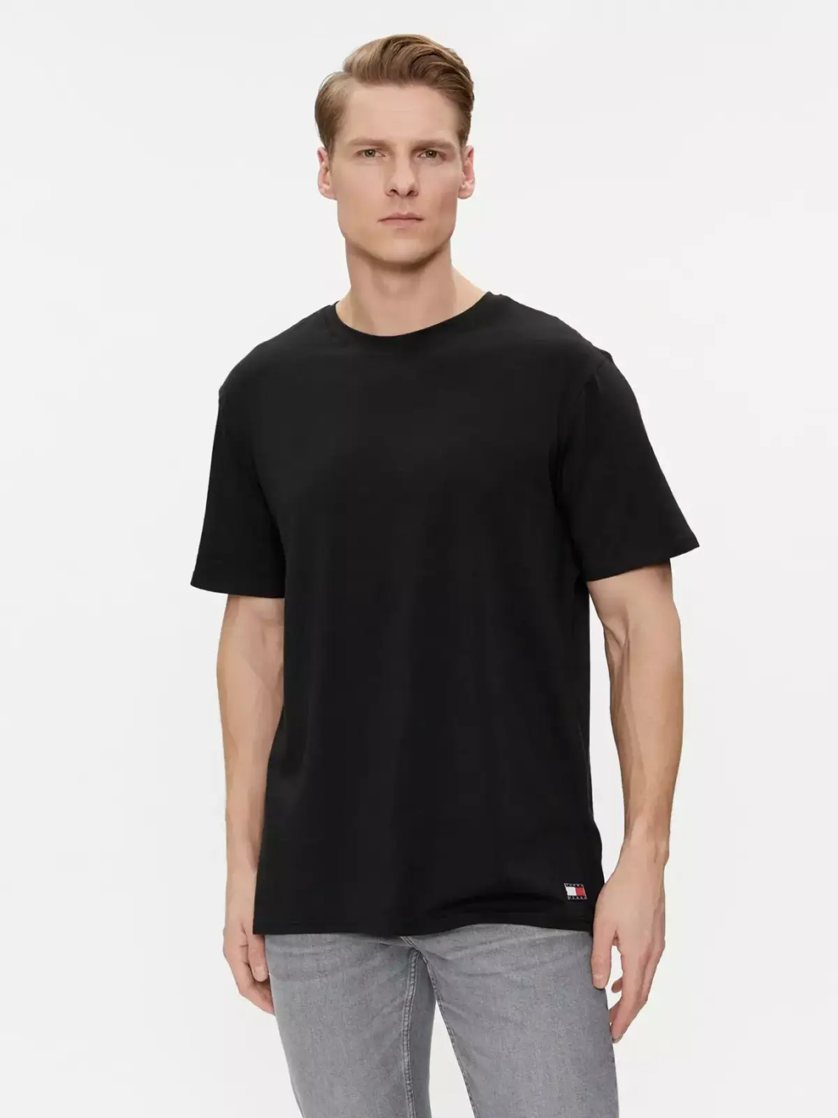 Tommy Hilfiger - Ανδρικές Φανέλες Κοντομάνικες 2Pack UM0UM03157-0R9 Μαύρο