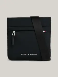 Tommy Hilfiger - Th Signature Ανδρική Τσάντα Ώμου / Χιαστί AM0AM12216-BDS Μαύρο