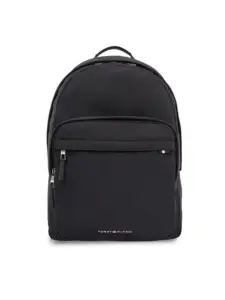 Tommy Hilfiger - Ανδρικό Σακίδιο Πλάτης Th Signature Backpack AM0AM12214-BDS Μαύρο