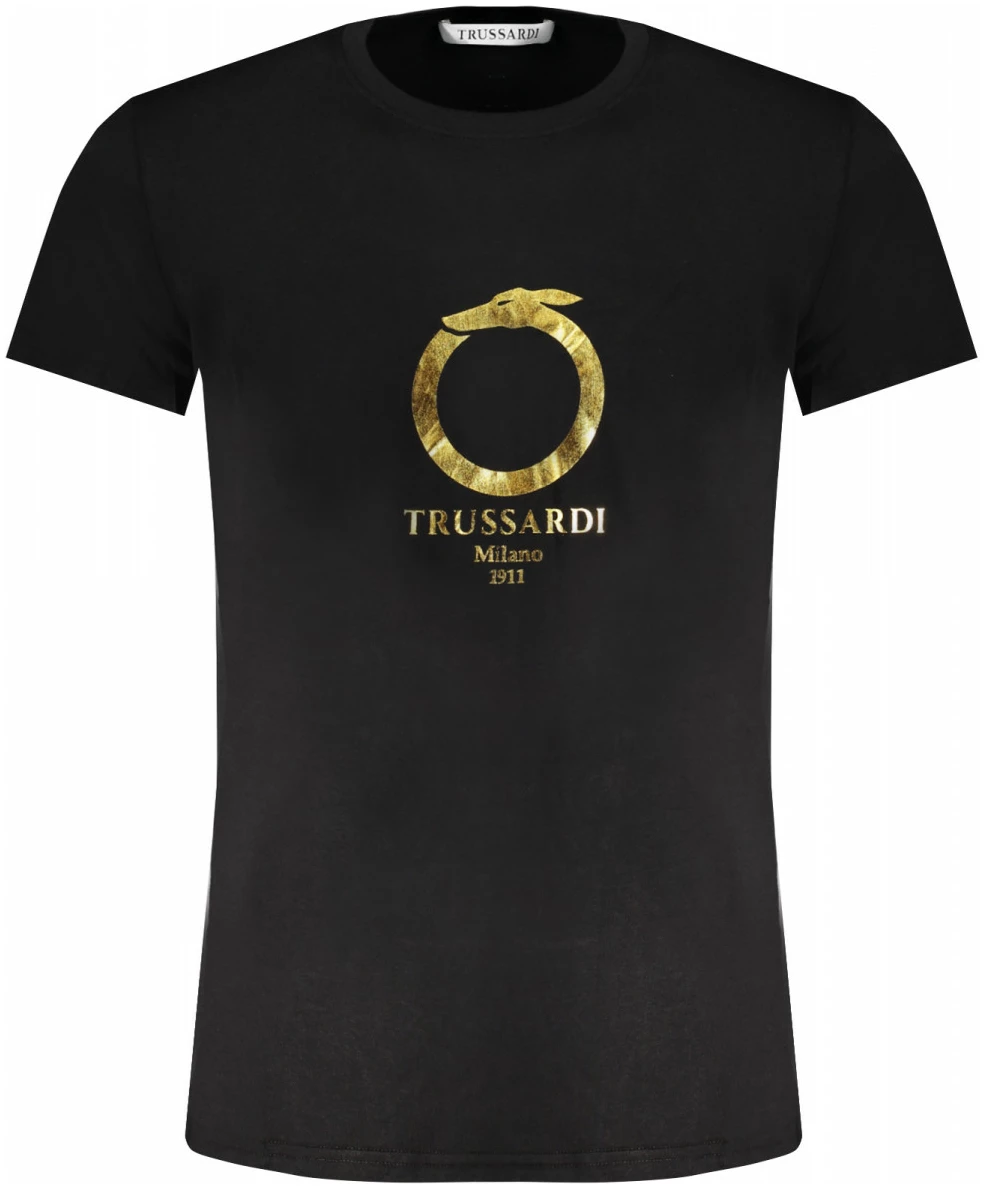 Trussardi Jeans - Ανδρικό T-Shirt TRU2MTS03-06BLKG Μαύρο