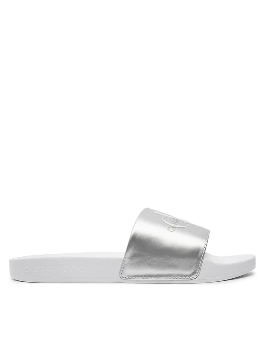 Calvin Klein – Γυναικείες Παντόφλες YW0YW01243-0K9 Λευκό