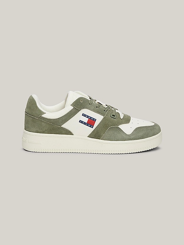 Tommy Hilfiger – Ανδρικά Sneakers Tjm Basket Leather EM0EM01440-M01 Λαδί
