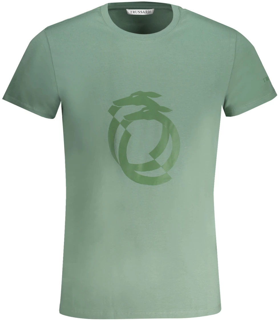 Trussardi Jeans - Ανδρικό T-Shirt TRU1MTS01-SAGE Λαδί