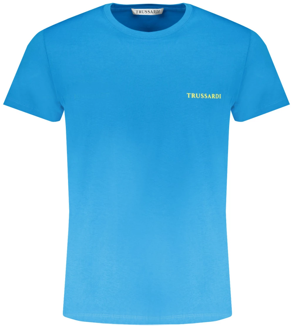 Trussardi Jeans - Ανδρικό T-Shirt TRU1MTS02-TEAL Γαλάζιο
