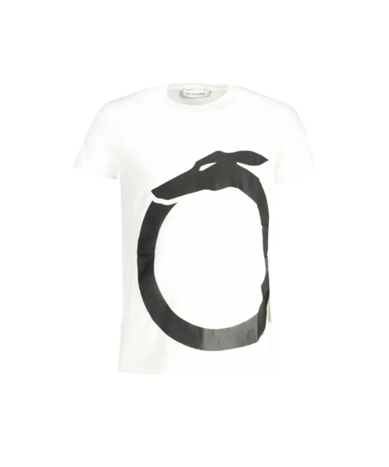 Trussardi Jeans - Ανδρικό T-Shirt TRU2MTS01-WHITE Λευκό